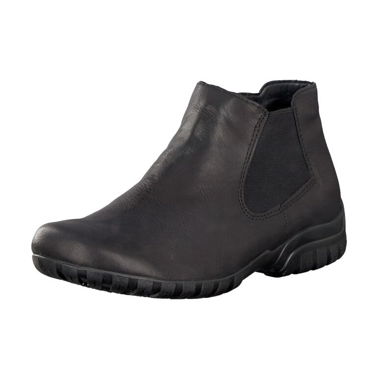 Botas Chelsea Rieker Z4664-00 Para Mulher - Pretas